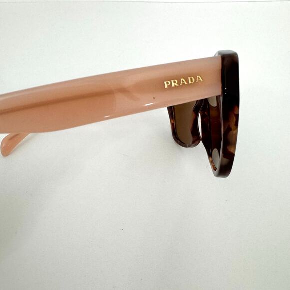 Prada Prescription Sunglasses Brown Pink UE0-4KQ - Picture 7 of 12